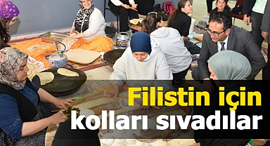 Karamanlı öğrenciler Filistin için tepkisiz kalmadı