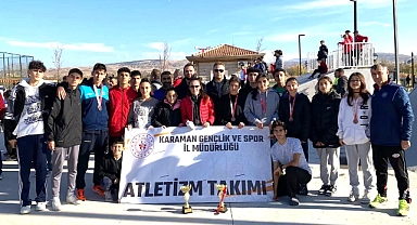 Karaman atletizm takımı, Türkiye finallerinde!