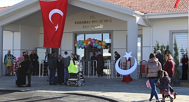 Karaman Çocuk Oyun Köyü Ana Kucağı hizmete sunuldu