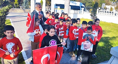 Karamanlı minik öğrencilerden anlamlı ziyaret