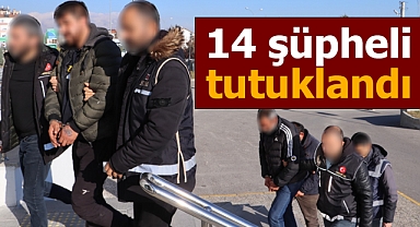 Karaman'da 2024'ün ilk haftasında 14 şahıs tutuklandı