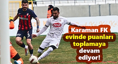 Karaman FK, Düzcespor'u tek golle geçti