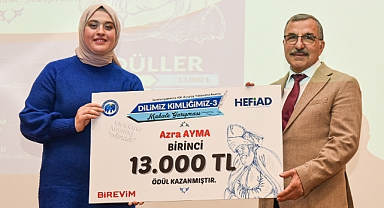 KMÜ’de makale yarışmasında ödüller sahiplerini buldu