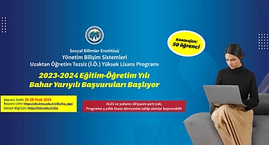 KMÜ’de uzaktan öğretim tezsiz yüksek lisans imkânı