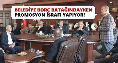 Akgün: Belediye borç batağındayken promosyon israfı yapılıyor