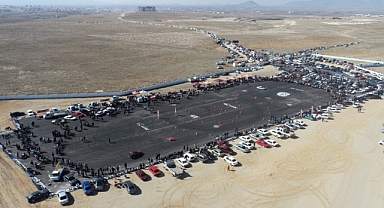 Karaman'da drift alanı ve maket hava aracı pisti açıldı