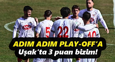 Karaman FK, deplasmanda Uşakspor'u 2 golle geçti