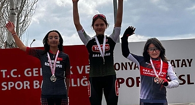 Karamanlı sporcu Erva Zenginoğlu, Türkiye ikincisi oldu