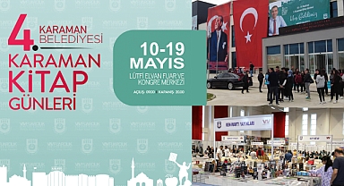 KARAMAN 4. KİTAP GÜNLERİ BAŞLIYOR