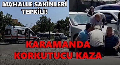 Karaman'da Kaza: Otomobil Bisikletliye Çarptı