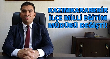 Kazımkarabekir İlçe Milli Eğitim Müdürlüğü’ne Yeni Atama: Yusuf Atael Göreve Başladı