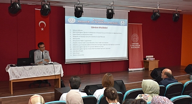 İl Müdürü Çalışkan’dan Rehber Öğretmenler Toplantısında