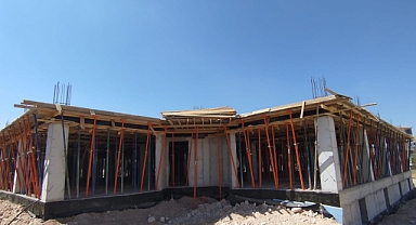 Karaman Eğitim ve Araştırma Hastanesi :Depo ve Arşiv İnşaatı Yükselmeye Başladı.