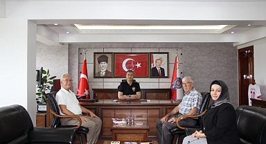 Kent Konseyi Heyeti Emniyet Müdürünü Ziyaret Etti