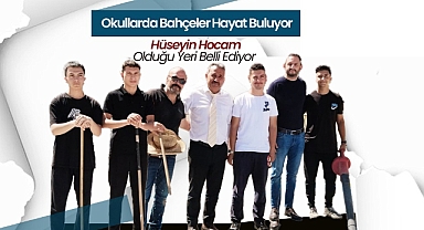 Okullarda Bahçeler Hayat Buluyor