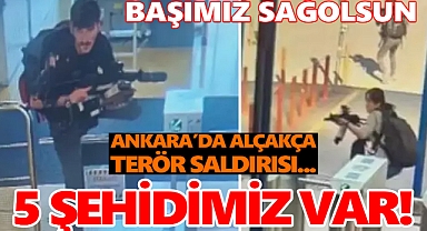 Ankara'da TUSAŞ Tesislerine Terör Saldırısı: 5 Şehit, 22 Yaralı