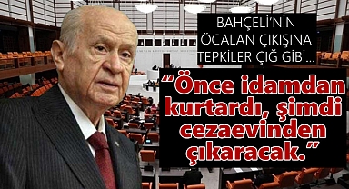 Bahçeli'nin Öcalan Açıklamasına Siyasetçilerden Ağır Tepki!