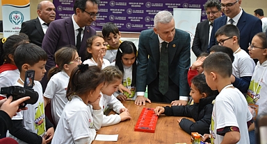 Karaman'da öğrenciler ve aileler yarıştı