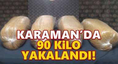 Karaman emniyeti 9 bin kişiyi sorguladı! İşte ele geçirilenler