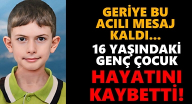 Karaman Fen Lisesi öğencisi yaşamını yitirdi!