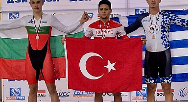KARAMANLI MİLLİ BİSİKLETÇİ HAKTAN RAMAZAN SAYAN BALKAN ŞAMPİYONU OLDU