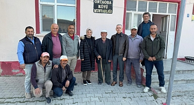 Vali Mehmet Fatih Çiçekli ve Eşi Esengül Korkmaz Çiçekli’nin Ortaoba Köyü Ziyareti