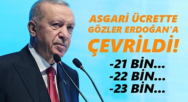 Asgari ücret zammı için gözler Erdoğan'da!