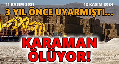 Biokütle Santrali Karaman'ı sıkıntıya sokacak!