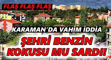 Karaman’da şebeke sularından zehir mi akıyor?
