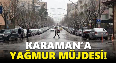 Karaman hava durumu: Yağmur bekleniyor