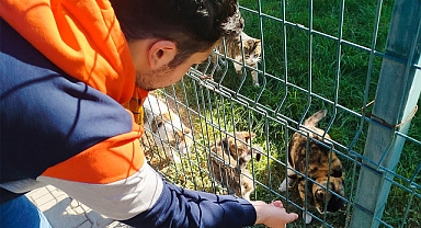 Karaman'ın üniversite öğrencilerinden anlamlı ziyaret
