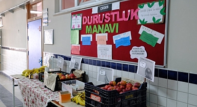 Karapınar’da satıcısı olmayan manav! Hem de çok ucuz...