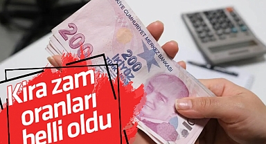 Kira zam oranı belli oldu!