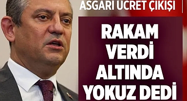 Özgür Özel: Asgari ücret 30 bin TL olsun