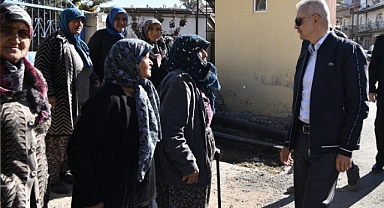 Vali Çiçekli, Morcalı Köyü sakinleriyle bir araya geldi