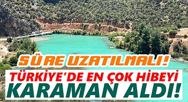 Göksu Projesinin Süresi Uzatılmalı!
