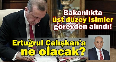 Çevre, Şehircilik Bakanlığı’nda yöneticiler görevden alındı! Ertuğrul Çalışkan'a ne olacak?