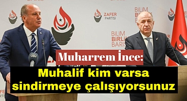Muharrem İnce gözaltılar sonrası Erdoğan'a yüklendi!