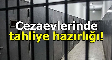 Cezaevlerinde 60 bin mahkuma tahliye hazırlığı!