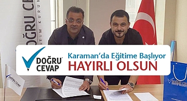 Doğru Cevap Karaman’da Eğitime Başlıyor