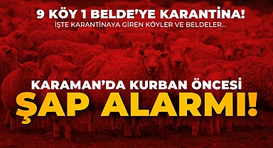 Karaman'da Kurban Öncesi