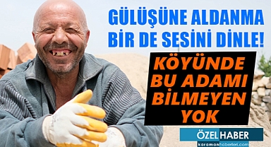 Karamanlı Amca gülüşü ile güldürdü, söylediği ile ağlattı!