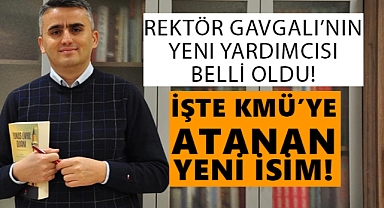KMÜ'nün Yeni Rektör Yardımcısı Oldu!
