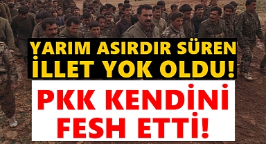 Terör Örgütü PKK'dan Fesih Kararı!