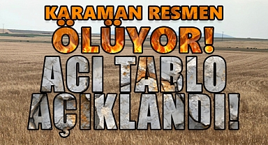 Karaman'da acı tablo: Kayıp çok büyük!