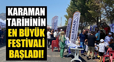 Karaman’da Festival Coşkusu Başladı: Gurbetten Sılaya Festivali Kapılarını Açtı!