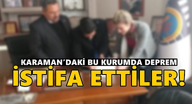 Karaman Fırıncılar Odası'nda Deprem: Başkan ve Genel Sekreter İstifa etti!
