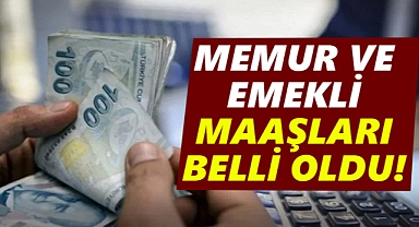 Memur ve emekli maaş oranları belli oldu!