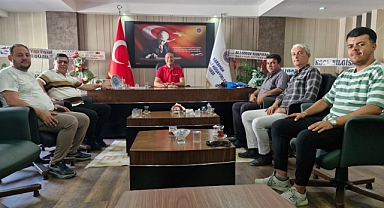 Milli Gençlik Derneğinden Ali Ankaralı'ya ziyaret