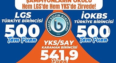 Şampiyonların Okulu Hem LGS'de Hem YKS'de Zirvede!